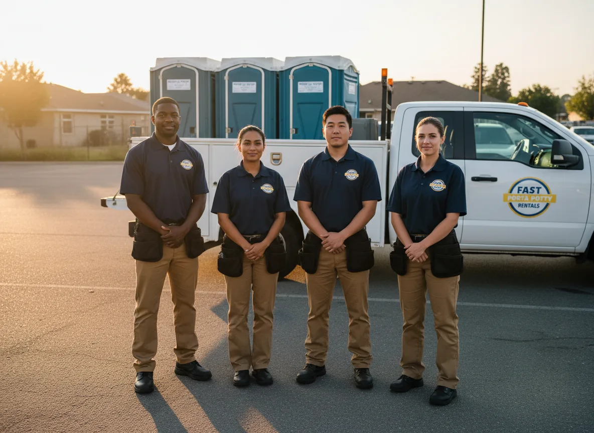 Standard Porta Potty Rentals company in Dahlen, ND